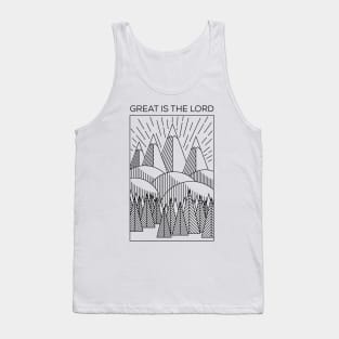 Great is the Lord Tank Top